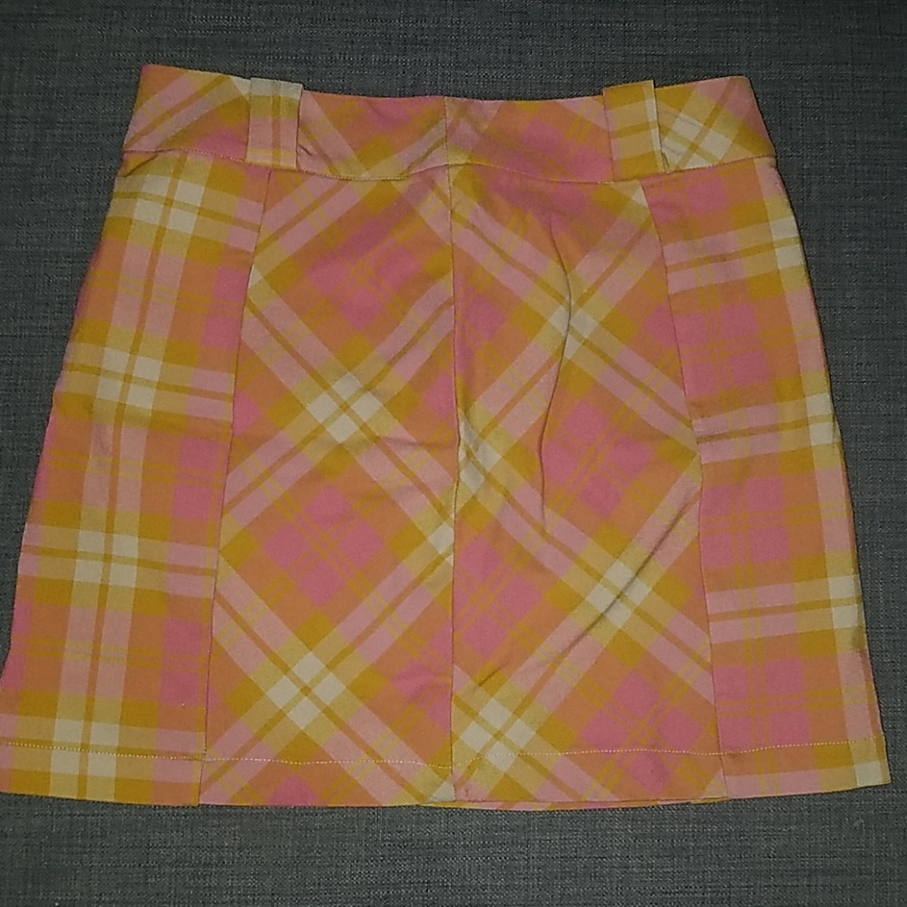UO plaid skirt